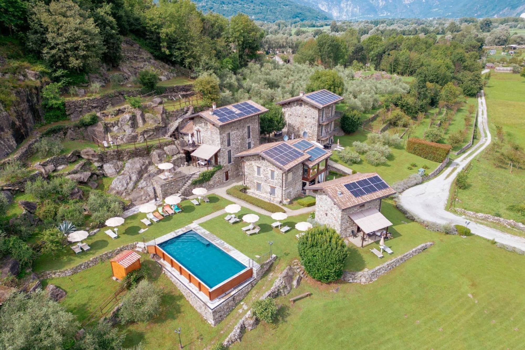 Villa Borgo Erbiola Colico Exterior foto